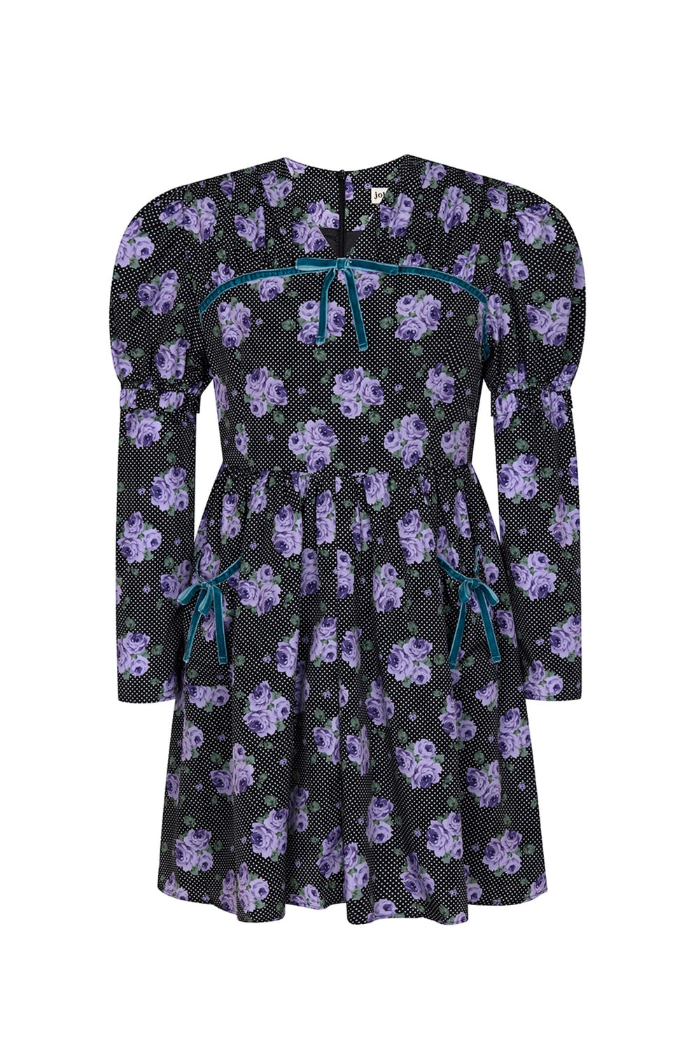 Juliet Mini Dress (Violet)